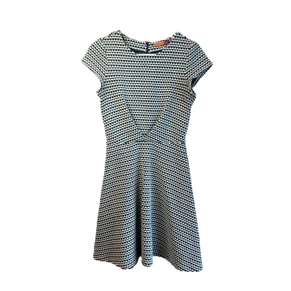 AVA {Anthro} Textured Cap Sleeve Dress